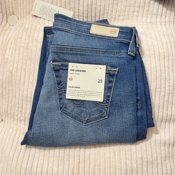 AG Adriano Goldschmied Light Blue Skinny Jeans